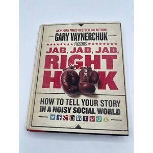 Jab Jab Jab Right Hook Gary Vaynerchuk Hardcover Social Media Marketing Book